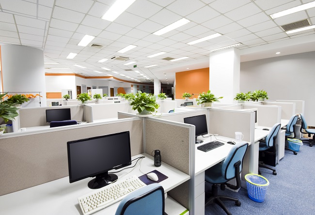 Office cleaning slough